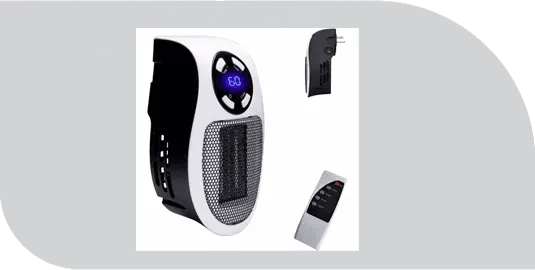 Ultra Air Heater product design and remote control